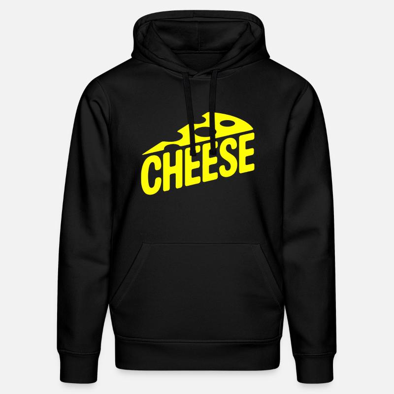 Fromage - Cool Dairy Logo - Sweat à capuche bio DRUMMER Stanley/Stella Unisexe - noir