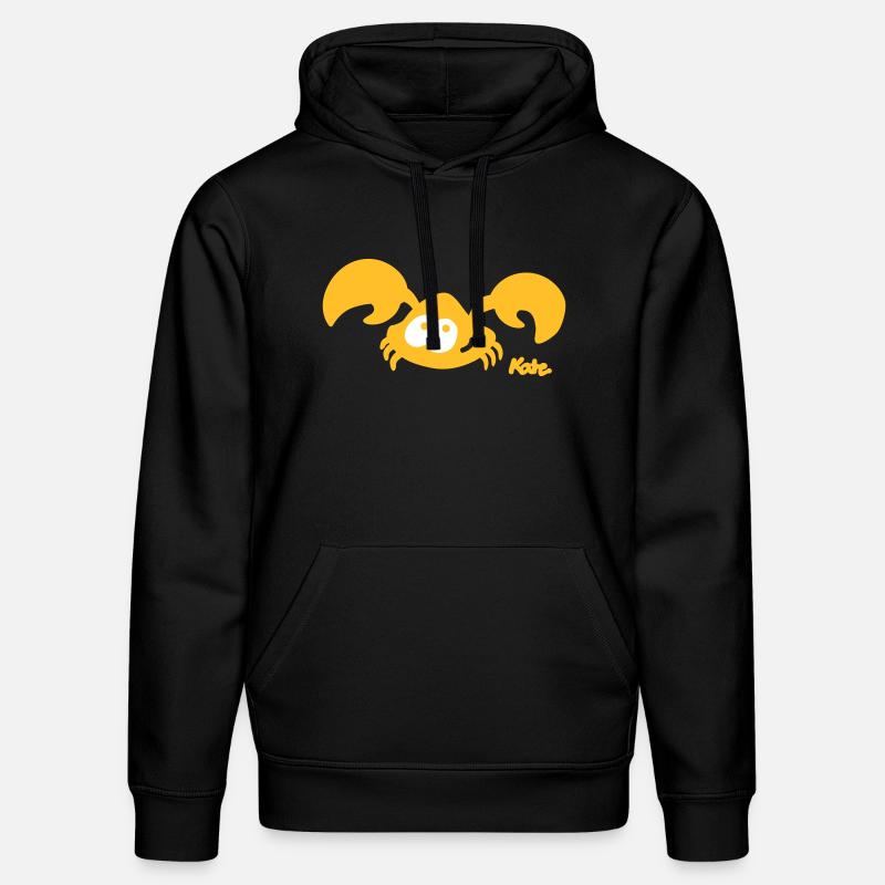 Crabe (2c) - Sweat à capuche bio DRUMMER Stanley/Stella Unisexe - noir
