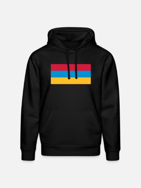 Arménie (V) - Stanley/Stella Unisex Bio-Hoodie DRUMMER - Schwarz