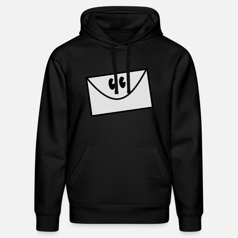 envelope - Sweat à capuche bio DRUMMER Stanley/Stella Unisexe - noir