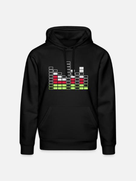 Bassline - Stanley/Stella Unisex Bio-Hoodie DRUMMER - Schwarz