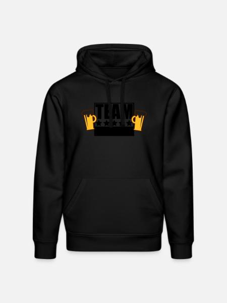 team_malorca_10_3f - Stanley/Stella Unisex Bio-Hoodie DRUMMER - Schwarz