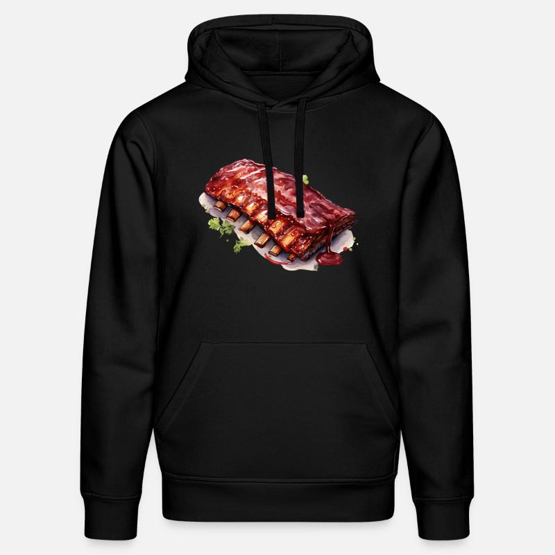 Côtes levées - Sweat à capuche bio DRUMMER Stanley/Stella Unisexe - noir