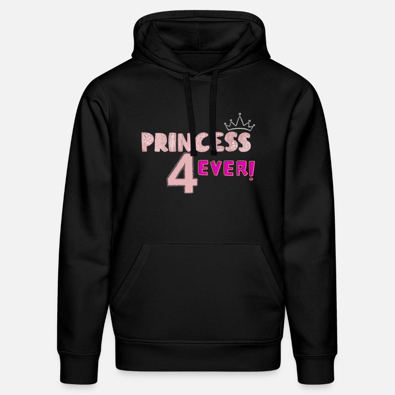 Princess 4 Ever - Sweat à capuche bio DRUMMER Stanley/Stella Unisexe - noir