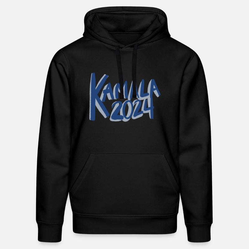 Kamala 2024 - Sweat à capuche bio DRUMMER Stanley/Stella Unisexe - noir
