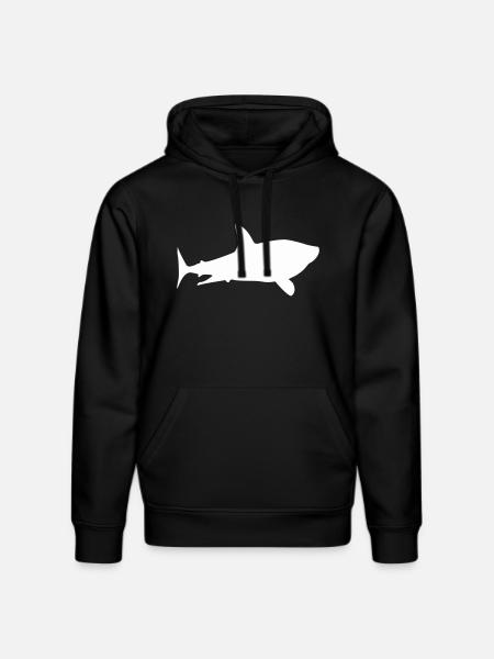 requin requin - Sweat à capuche bio DRUMMER Stanley/Stella Unisexe - noir
