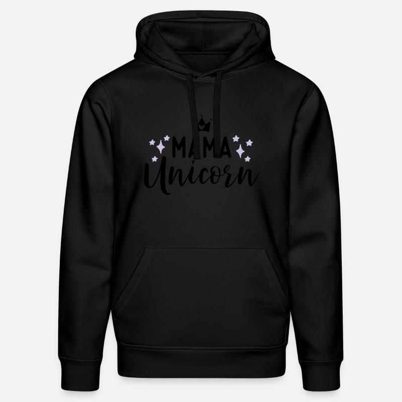 Unicorn - Sweat à capuche bio DRUMMER Stanley/Stella Unisexe - noir