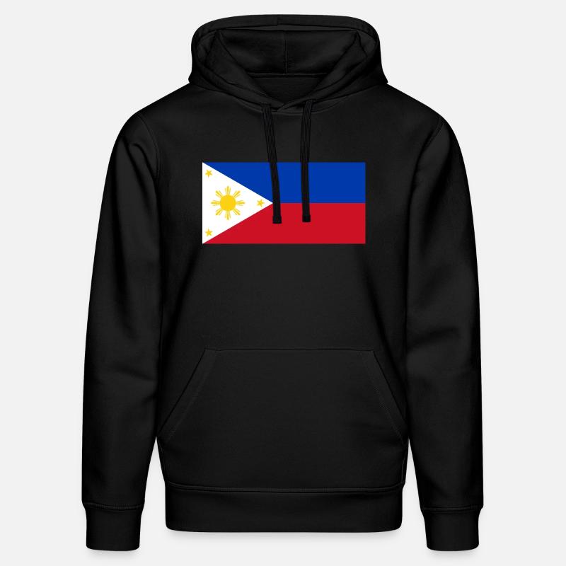 Philippines - Sweat à capuche bio DRUMMER Stanley/Stella Unisexe - noir