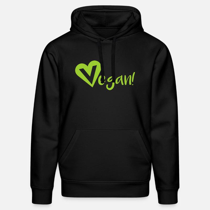 végétaliens Vegan - Sweat à capuche bio DRUMMER Stanley/Stella Unisexe - noir