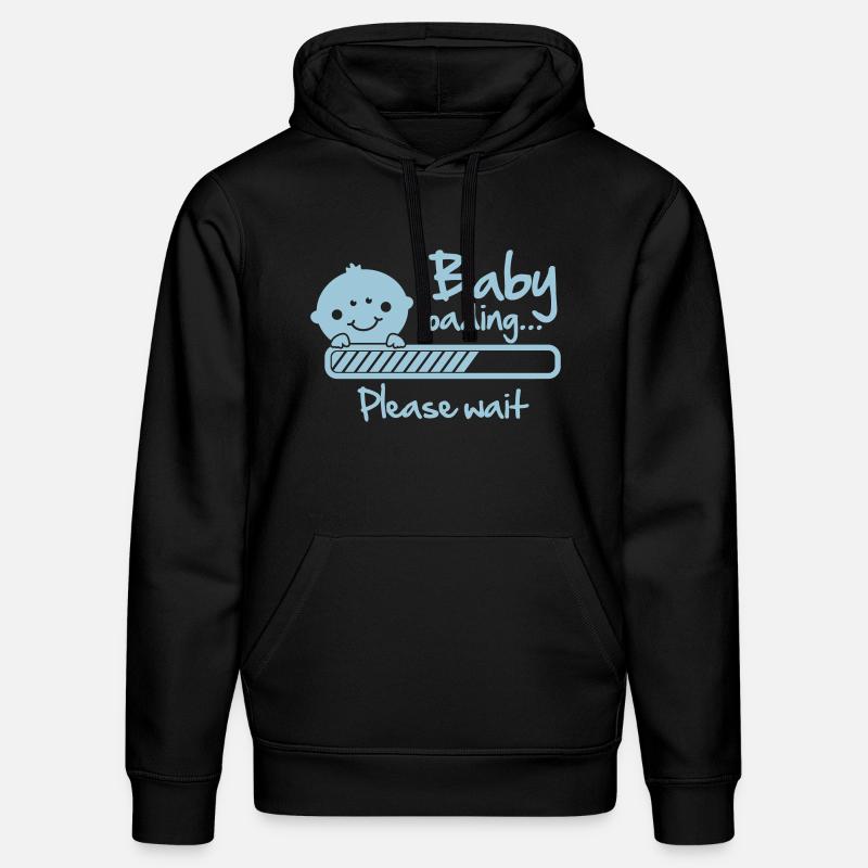 Baby loading - please wait - Sweat à capuche bio DRUMMER Stanley/Stella Unisexe - noir