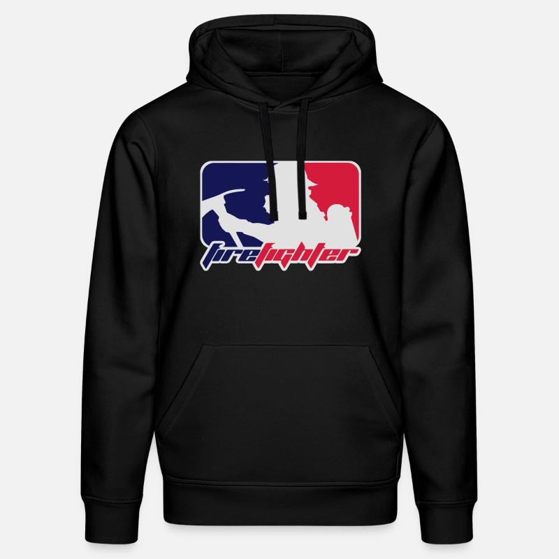 firefighter - Stanley/Stella Unisex Bio-Hoodie DRUMMER  - Schwarz