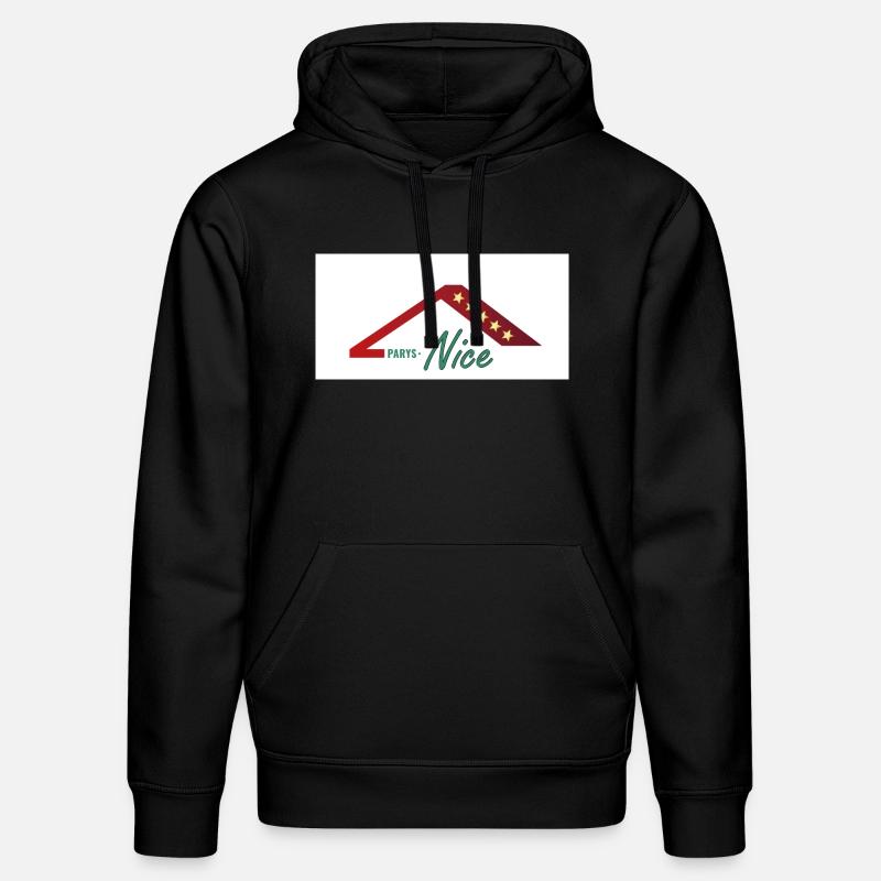 Parys Nice * - Sweat à capuche bio DRUMMER Stanley/Stella Unisexe - noir