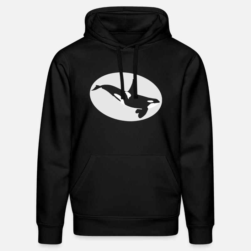 orque - Sweat à capuche bio DRUMMER Stanley/Stella Unisexe - noir