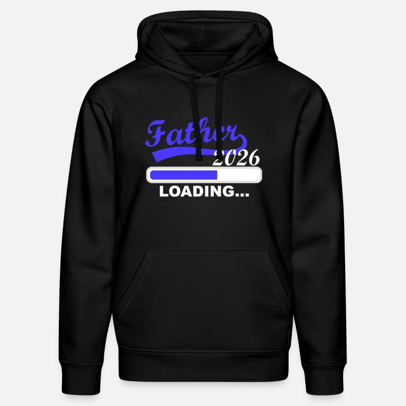 Vater 2026 Wird Bald Wirklichkeit - Stanley/Stella Unisex Bio-Hoodie DRUMMER  - Schwarz