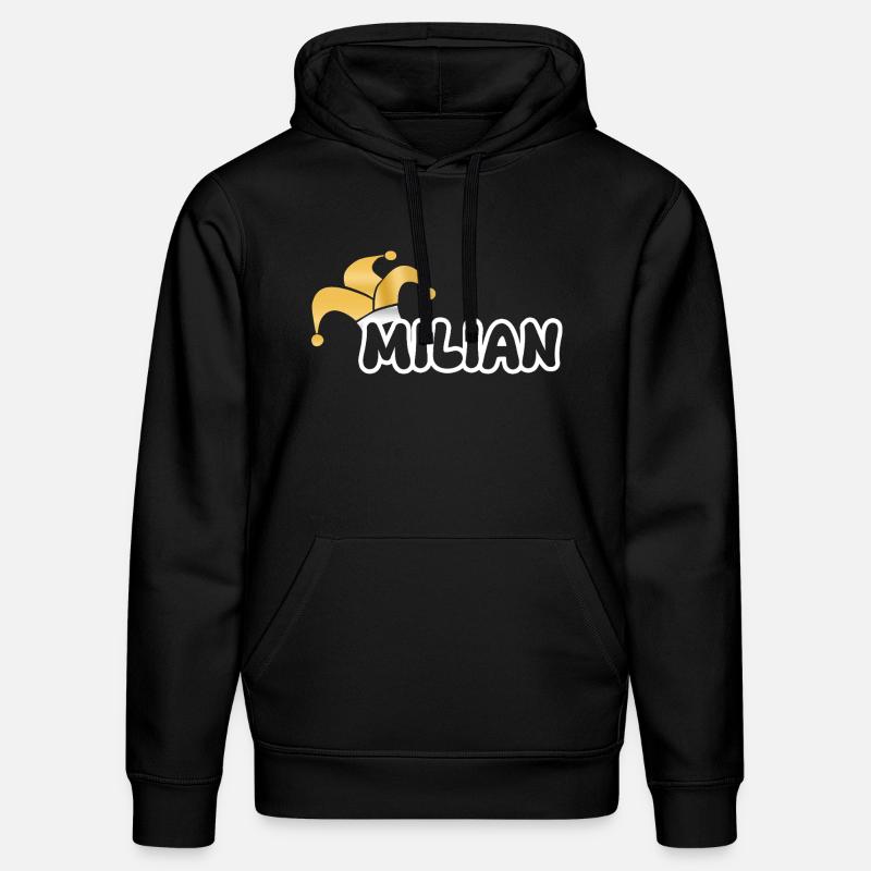 Milian comme carnaval - Sweat à capuche bio DRUMMER Stanley/Stella Unisexe - noir