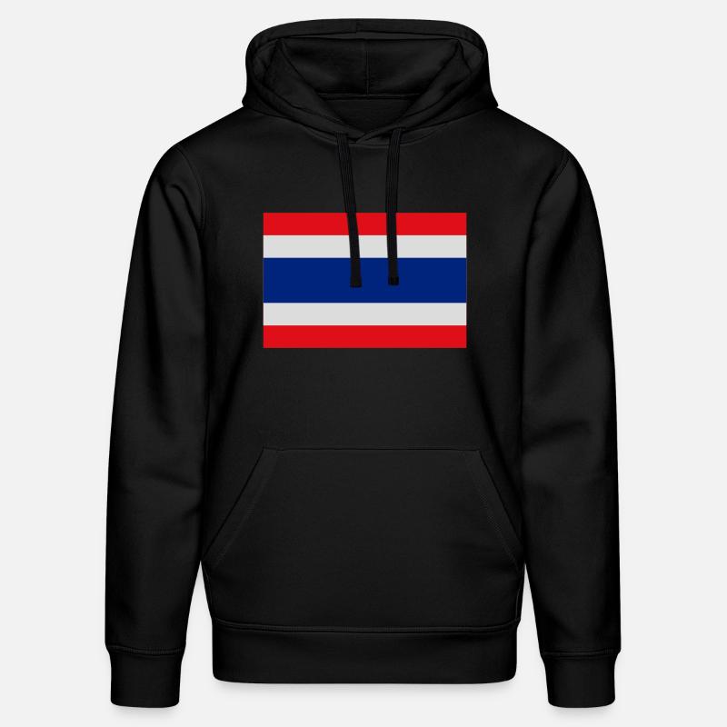 Thaïlande - Sweat à capuche bio DRUMMER Stanley/Stella Unisexe - noir