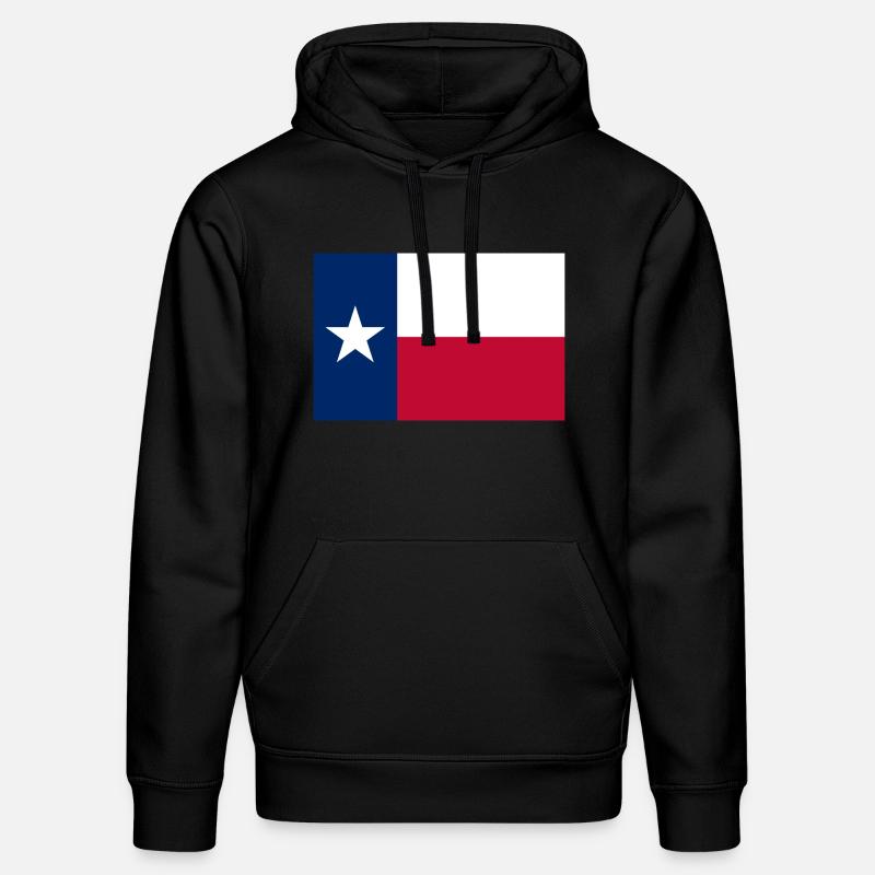 Texas - Sweat à capuche bio DRUMMER Stanley/Stella Unisexe - noir