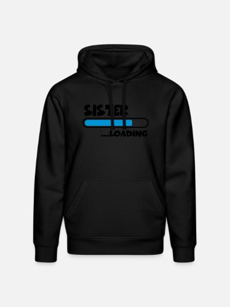 Sister loading - Stanley/Stella Unisex Bio-Hoodie DRUMMER - Schwarz