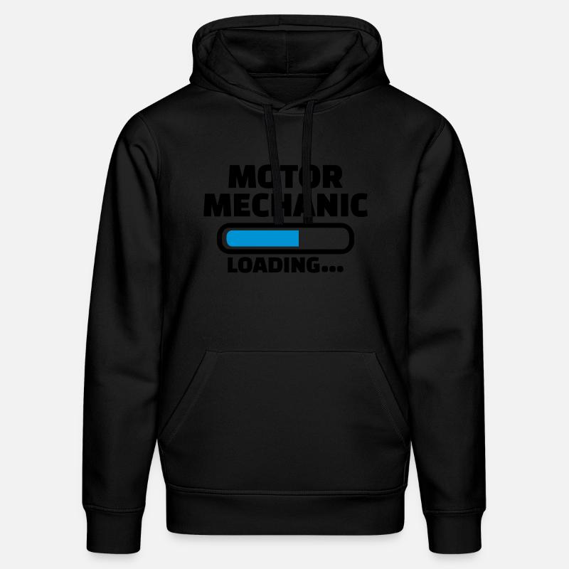 Motor mechanic - Sweat à capuche bio DRUMMER Stanley/Stella Unisexe - noir