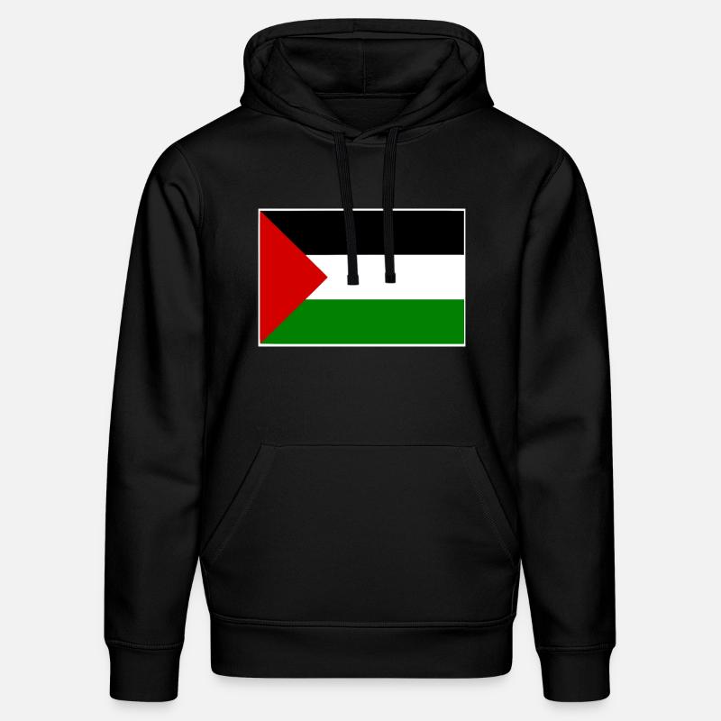 Free palestine - Sweat à capuche bio DRUMMER Stanley/Stella Unisexe - noir