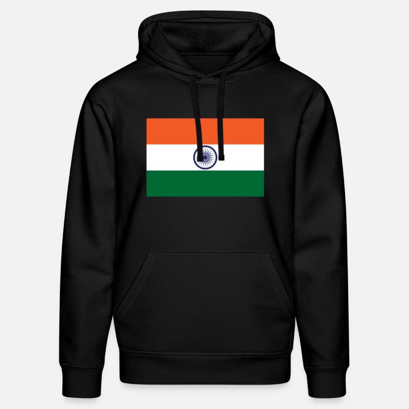Indien - Stanley/Stella Unisex Bio-Hoodie DRUMMER  - Schwarz