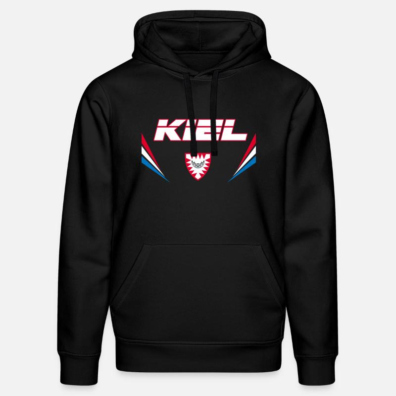 Kiel Vector - Stanley/Stella Unisex Bio-Hoodie DRUMMER  - Schwarz