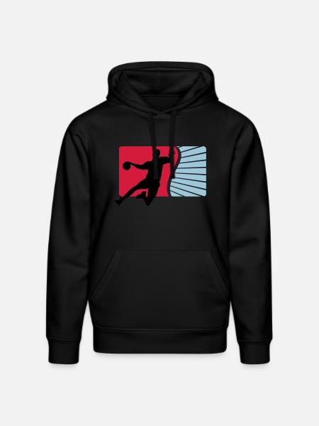 handball - Stanley/Stella DRUMMER Unisex Organic Hoodie - black