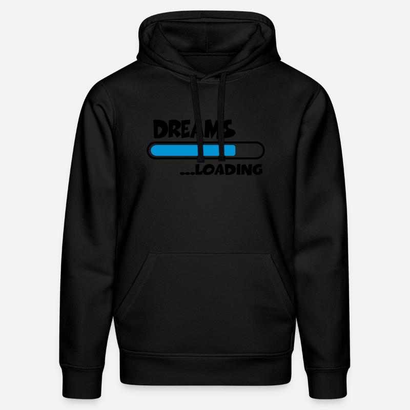 Dreams loading - Sweat à capuche bio DRUMMER Stanley/Stella Unisexe - noir