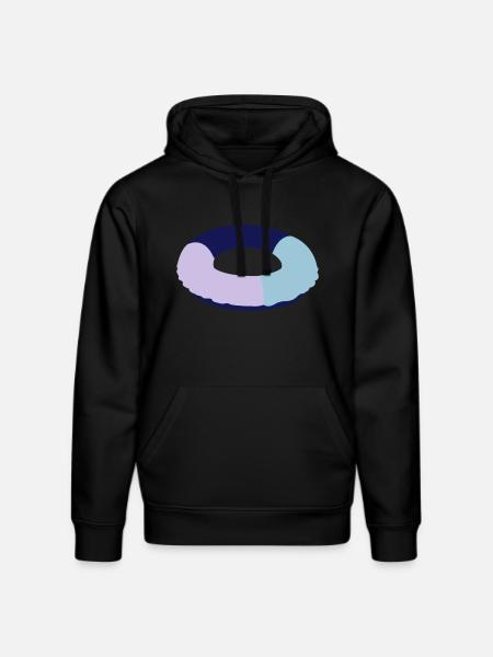 schwimmring - Stanley/Stella Unisex Bio-Hoodie DRUMMER - Schwarz