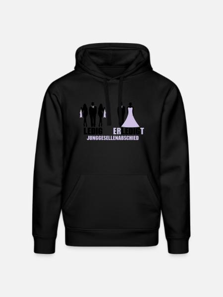 Ledig Erledigt - Stanley/Stella Unisex Bio-Hoodie DRUMMER - Schwarz