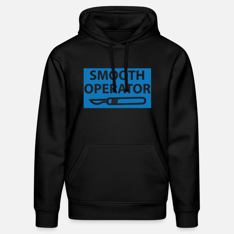 Médecin / Docteur: Smooth Operator - Sweat à capuche bio DRUMMER Stanley/Stella Unisexe - noir