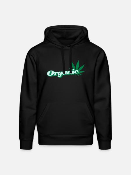 organic Hanfblatt - Stanley/Stella Unisex Bio-Hoodie DRUMMER - Schwarz