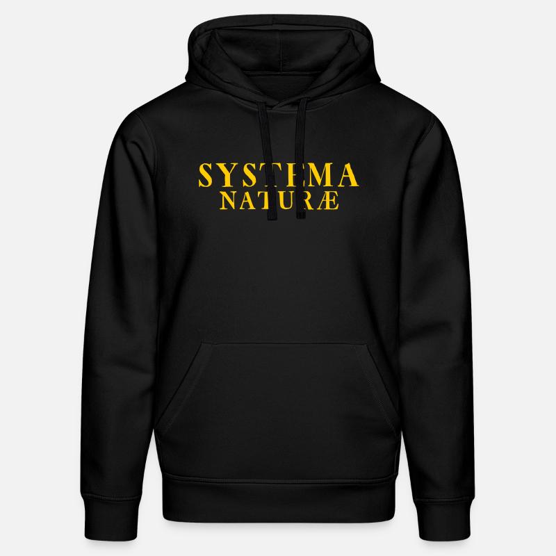 Systema Naturae - Sweat à capuche bio DRUMMER Stanley/Stella Unisexe - noir