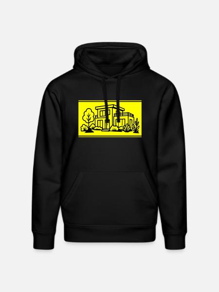 House Villa Property - Stanley/Stella DRUMMER Unisex Organic Hoodie - black