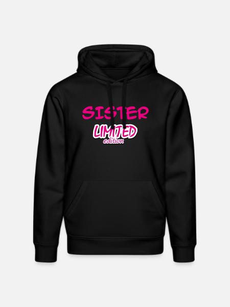 SISTER LIMITED EDITION - Stanley/Stella Unisex Bio-Hoodie DRUMMER  - Schwarz