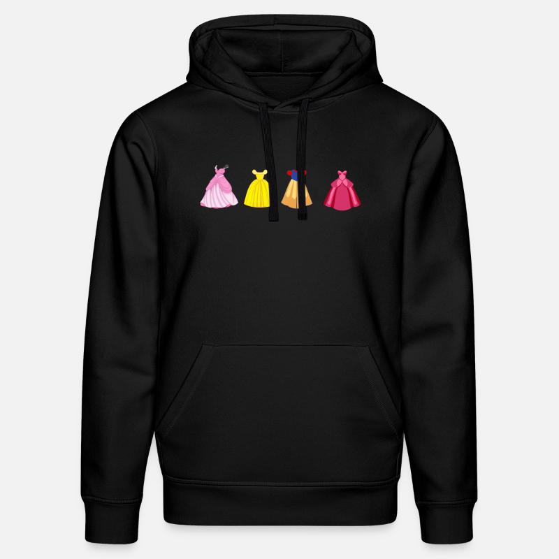 Robes des princesses - Sweat à capuche bio DRUMMER Stanley/Stella Unisexe - noir