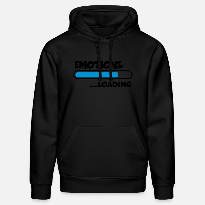 Emotions loading - Sweat à capuche bio DRUMMER Stanley/Stella Unisexe - noir