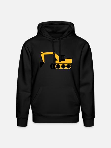 Digger - Stanley/Stella DRUMMER Unisex Organic Hoodie - black