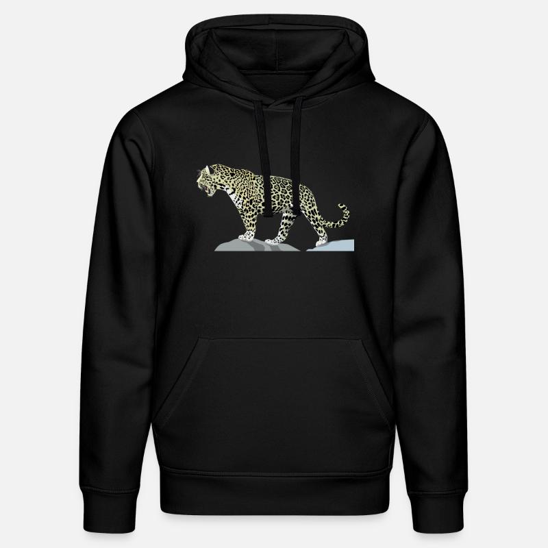 jaguar - Sweat à capuche bio DRUMMER Stanley/Stella Unisexe - noir
