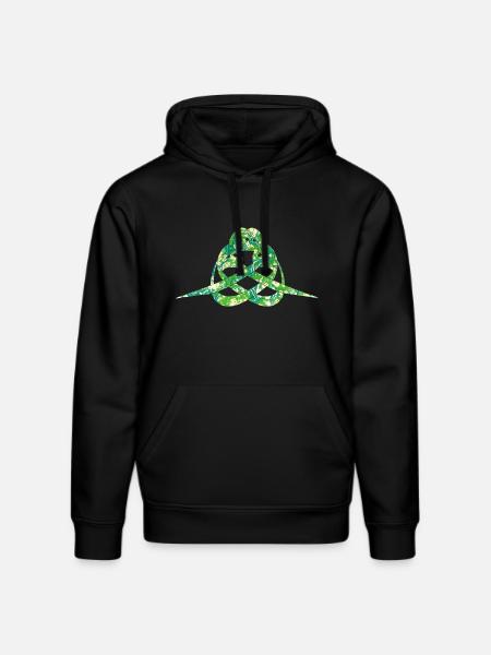 calligraphy e 270 - Stanley/Stella DRUMMER Unisex Organic Hoodie - black