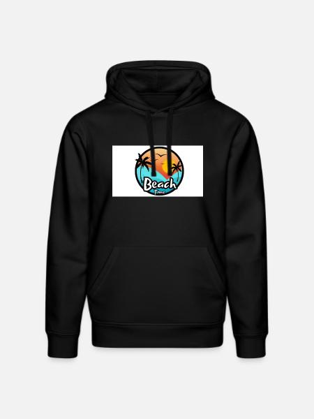 Beach - Stanley/Stella Unisex Bio-Hoodie DRUMMER  - Schwarz