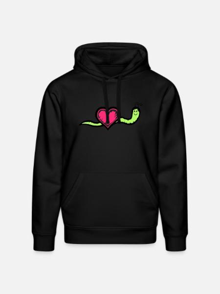 Snail 02 - Stanley/Stella DRUMMER Unisex Organic Hoodie - black