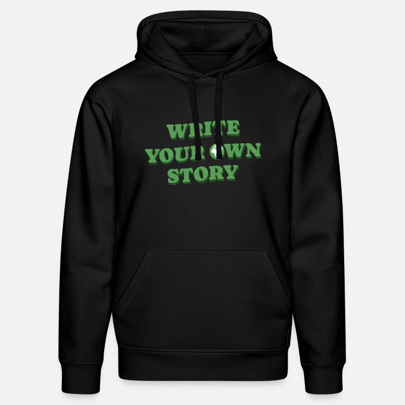 Rédigez votre propre citation - Sweat à capuche bio DRUMMER Stanley/Stella Unisexe - noir