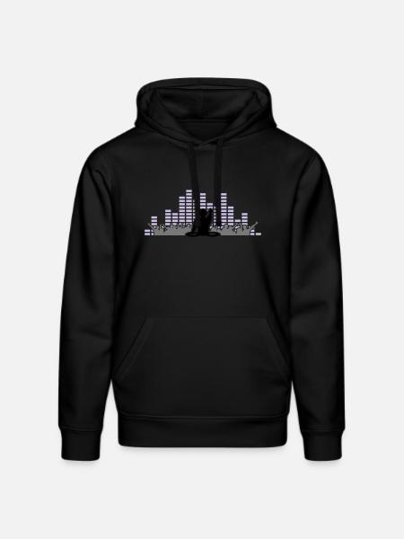 Musik - DJ Party - Stanley/Stella Unisex Bio-Hoodie DRUMMER - Schwarz