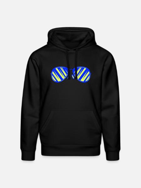 sunglasses - Stanley/Stella DRUMMER Unisex Organic Hoodie - black