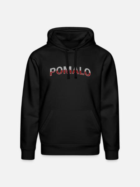 POMALO - Stanley/Stella Unisex Bio-Hoodie DRUMMER - Schwarz