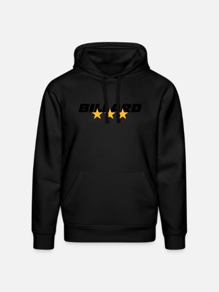 Billard - Stanley/Stella DRUMMER Unisex Organic Hoodie - black