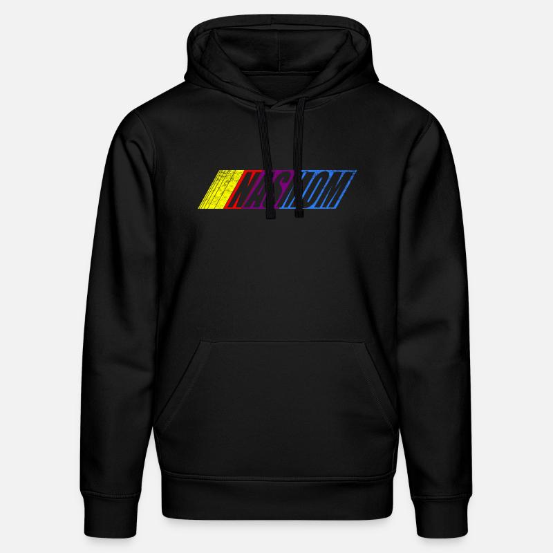 NASMOM - Sweat à capuche bio DRUMMER Stanley/Stella Unisexe - noir