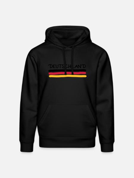 Germany - Stanley/Stella DRUMMER Unisex Organic Hoodie - black