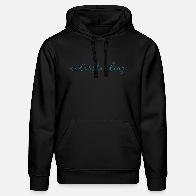 compréhension - Sweat à capuche bio DRUMMER Stanley/Stella Unisexe - noir